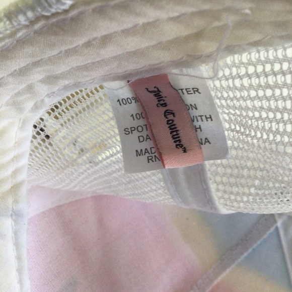 JUICY COUTURE LOGO BASEBALL HAT OSFM - Picture 9 of 11